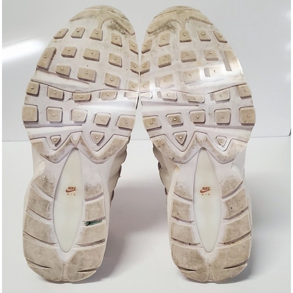 Nike Air Max 95 Climax 6Y/EUR38.5 Bone & Rose Gold Mesh Sneaker 310830-015 Shoes - Picture 10 of 11